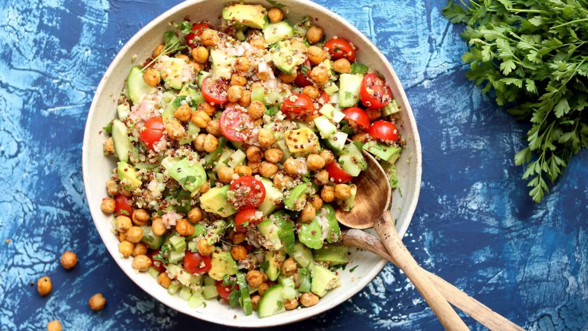 Delicious Quinoa Roasted Veggie Salad Recipe