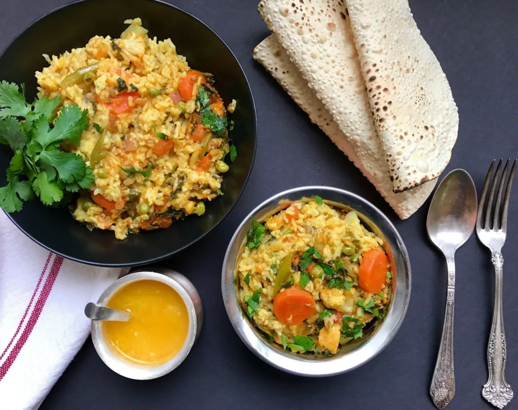 Vegetable Masala Khichdi