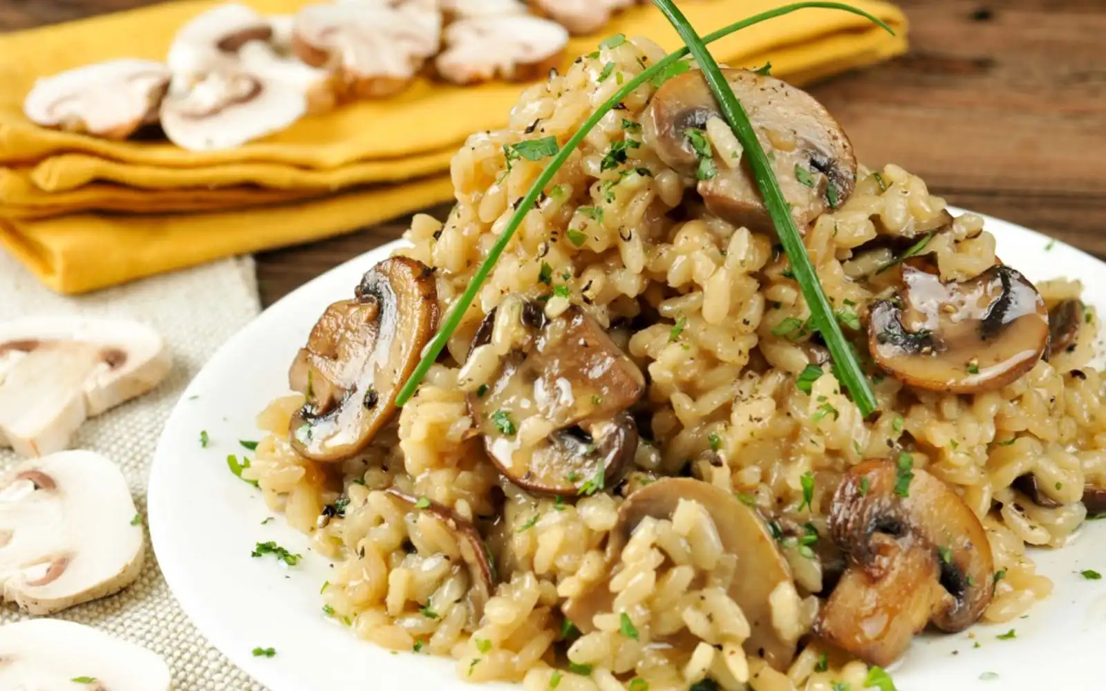 Truffle Mushroom Risotto