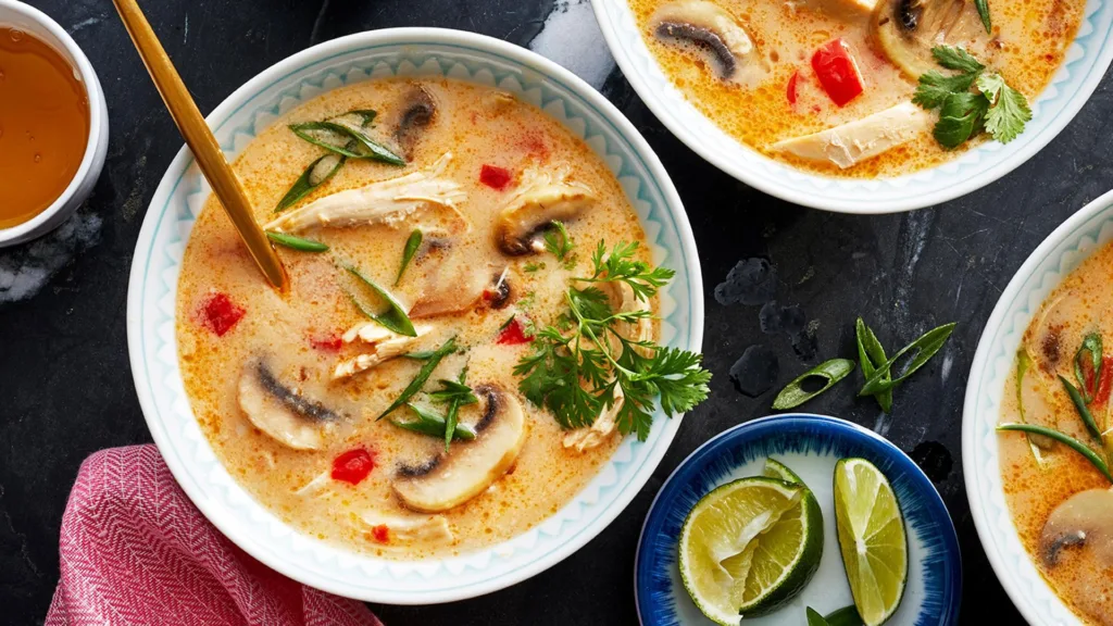 Thai Coconut Curry Soup